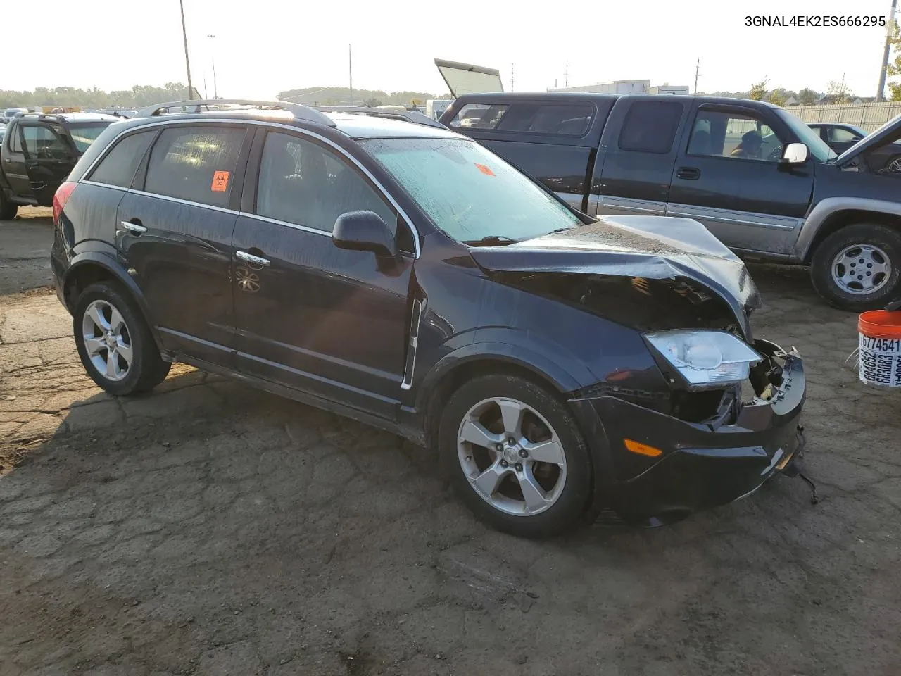 2014 Chevrolet Captiva Ltz VIN: 3GNAL4EK2ES666295 Lot: 71545204