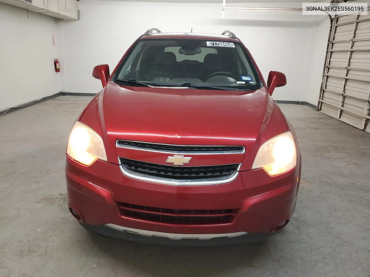 2014 Chevrolet Captiva Lt VIN: 3GNAL3EK2ES560195 Lot: 71759464