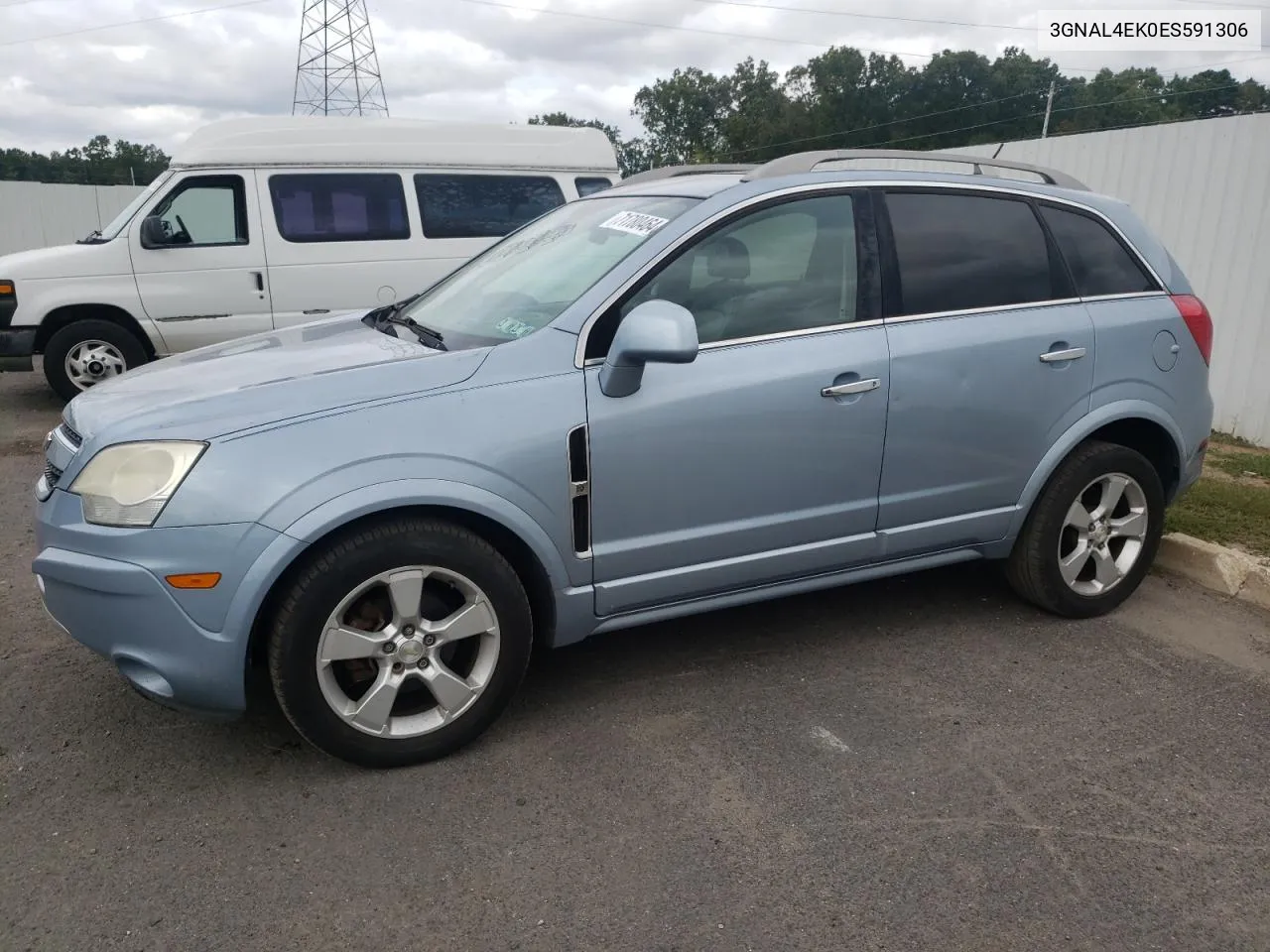 2014 Chevrolet Captiva Ltz VIN: 3GNAL4EK0ES591306 Lot: 71780464