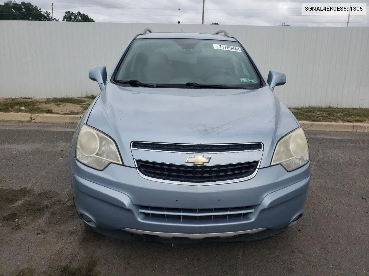 2014 Chevrolet Captiva Ltz VIN: 3GNAL4EK0ES591306 Lot: 71780464