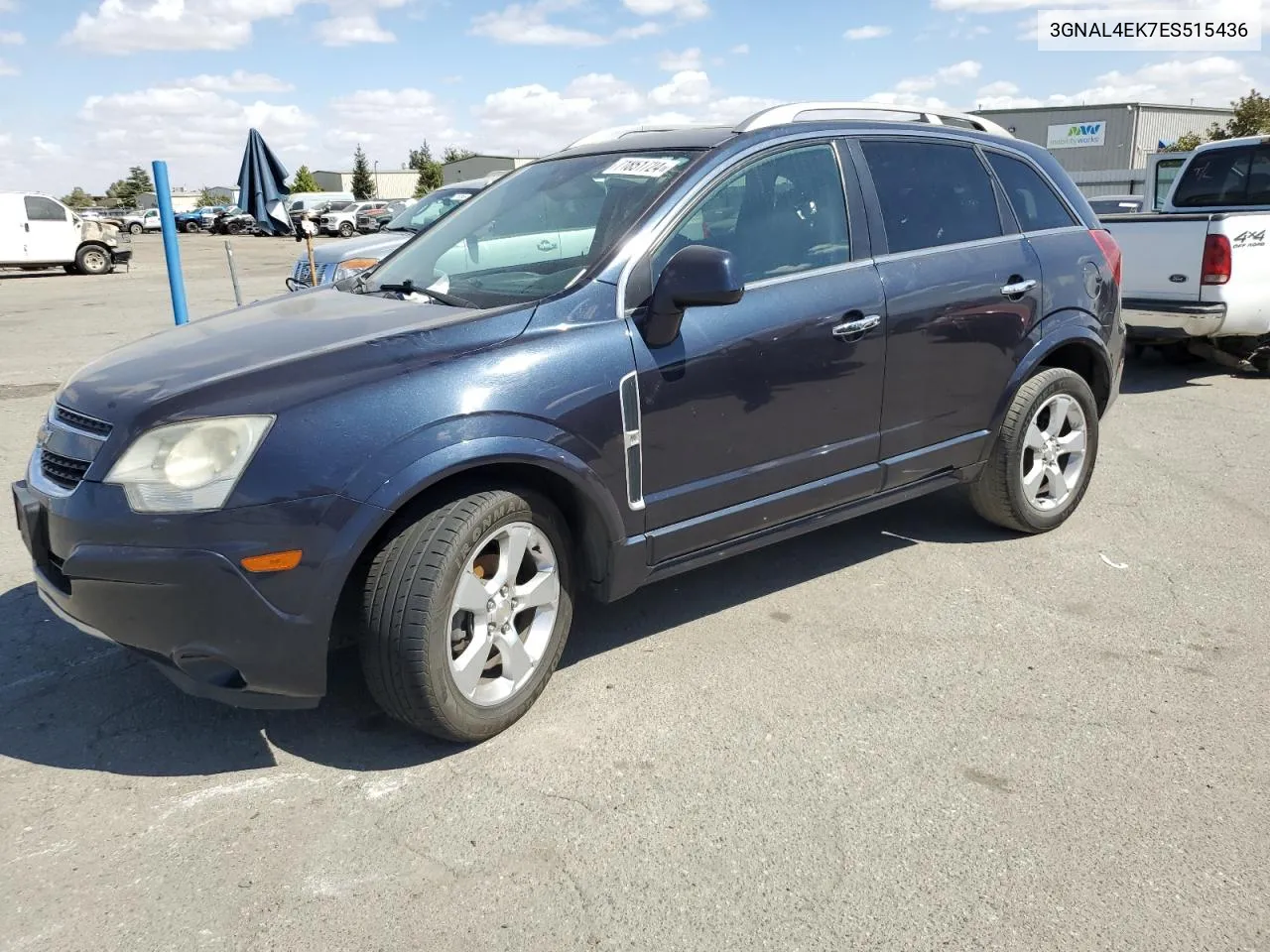 2014 Chevrolet Captiva Ltz VIN: 3GNAL4EK7ES515436 Lot: 71851724