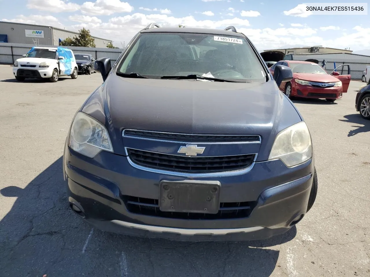 2014 Chevrolet Captiva Ltz VIN: 3GNAL4EK7ES515436 Lot: 71851724