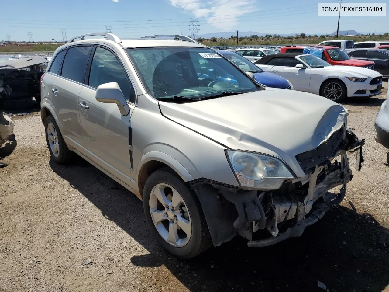 2014 Chevrolet Captiva Ltz VIN: 3GNAL4EKXES516404 Lot: 72170104