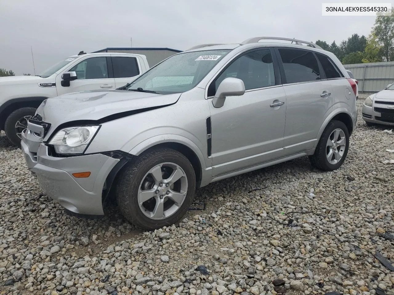 2014 Chevrolet Captiva Ltz VIN: 3GNAL4EK9ES545330 Lot: 72406124