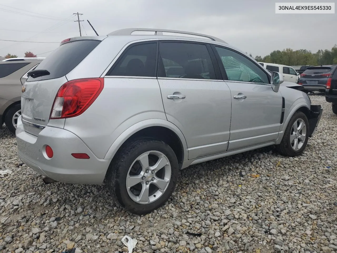 2014 Chevrolet Captiva Ltz VIN: 3GNAL4EK9ES545330 Lot: 72406124