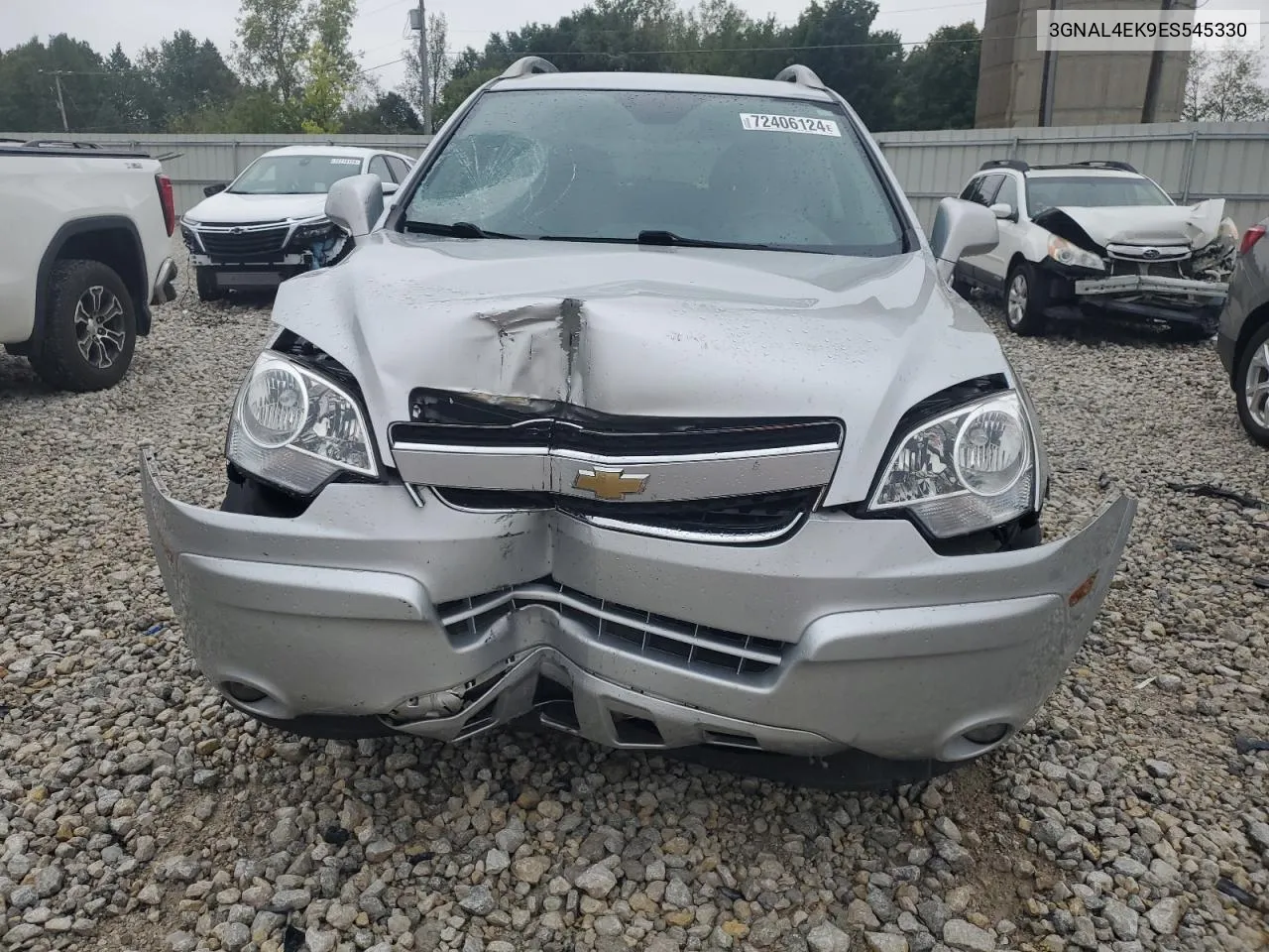 2014 Chevrolet Captiva Ltz VIN: 3GNAL4EK9ES545330 Lot: 72406124