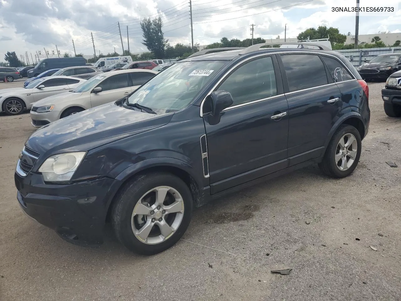 2014 Chevrolet Captiva Lt VIN: 3GNAL3EK1ES669733 Lot: 72613744