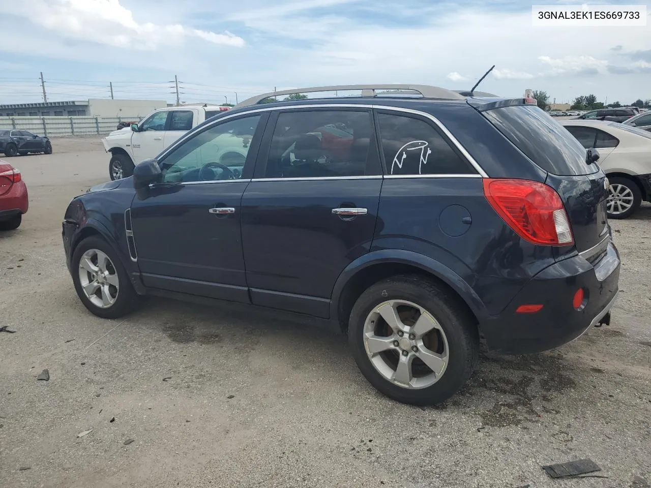 2014 Chevrolet Captiva Lt VIN: 3GNAL3EK1ES669733 Lot: 72613744