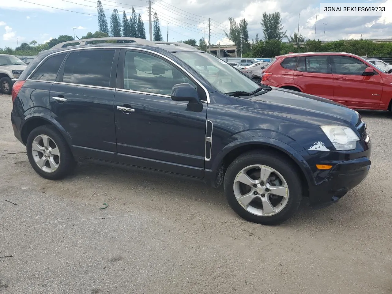 2014 Chevrolet Captiva Lt VIN: 3GNAL3EK1ES669733 Lot: 72613744