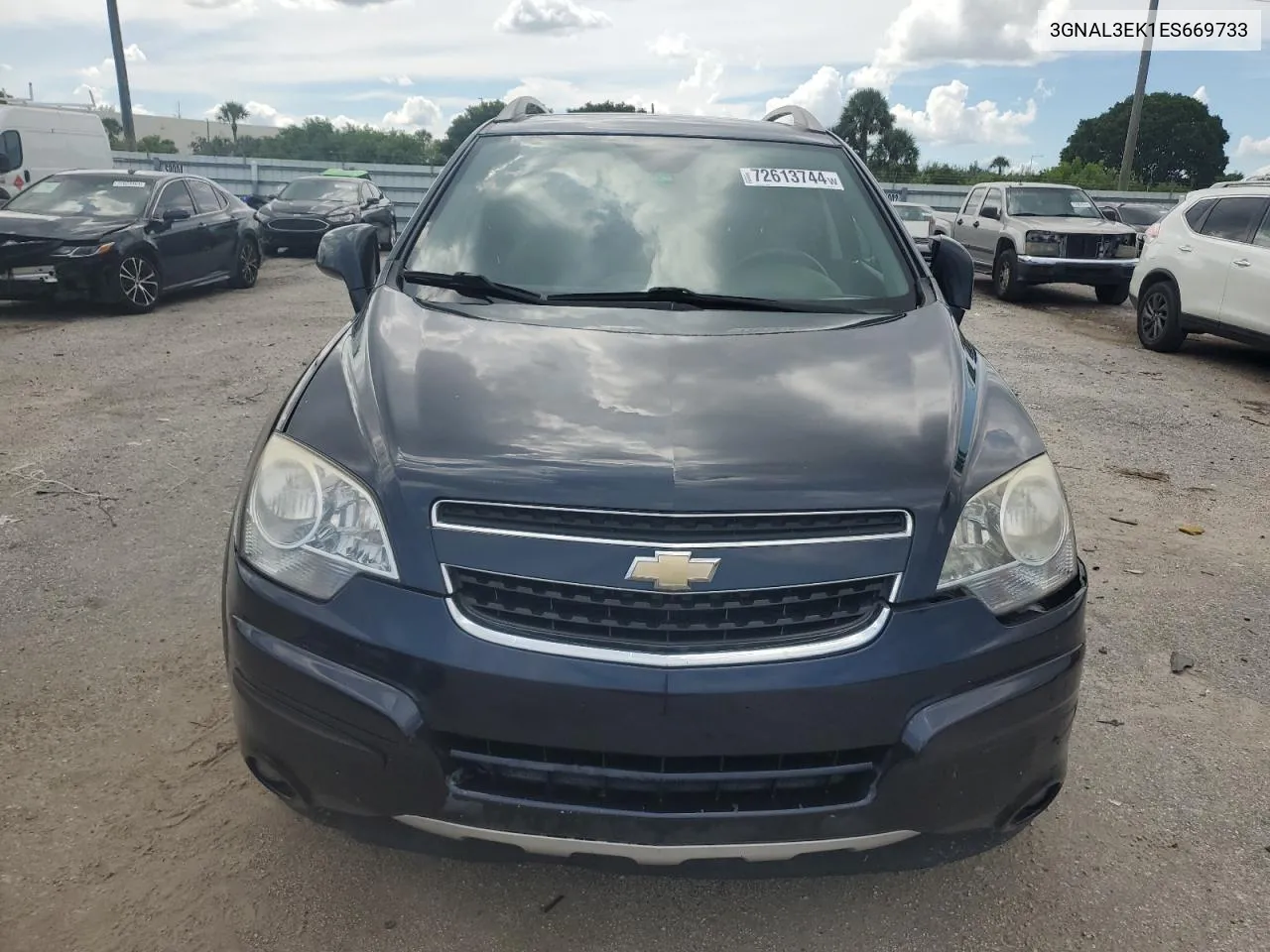 2014 Chevrolet Captiva Lt VIN: 3GNAL3EK1ES669733 Lot: 72613744