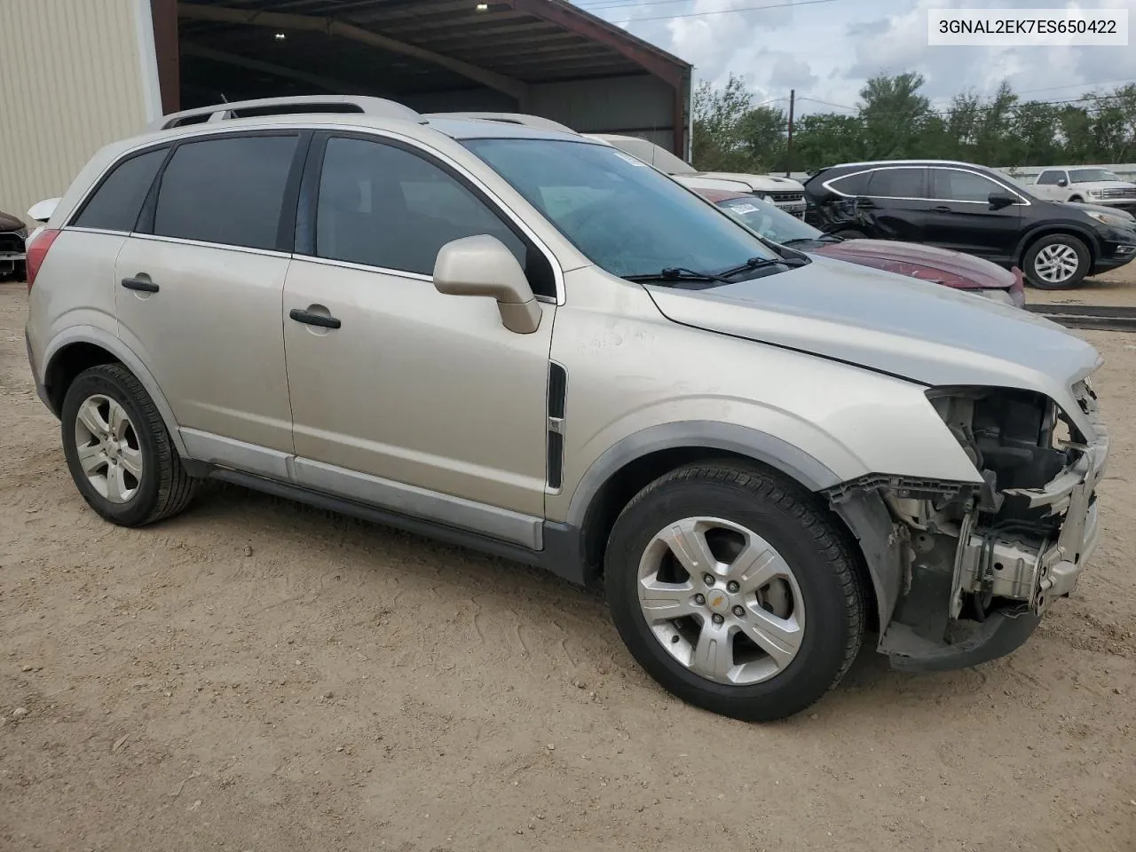 2014 Chevrolet Captiva Ls VIN: 3GNAL2EK7ES650422 Lot: 72903474