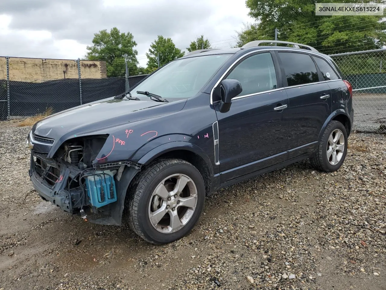 2014 Chevrolet Captiva Ltz VIN: 3GNAL4EKXES615224 Lot: 73002044