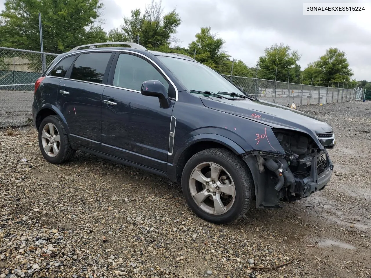 2014 Chevrolet Captiva Ltz VIN: 3GNAL4EKXES615224 Lot: 73002044