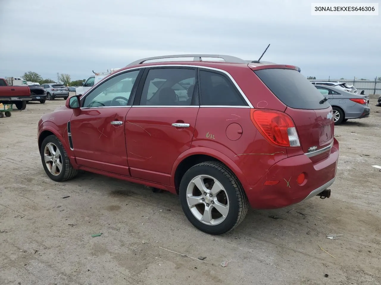 3GNAL3EKXES646306 2014 Chevrolet Captiva Lt