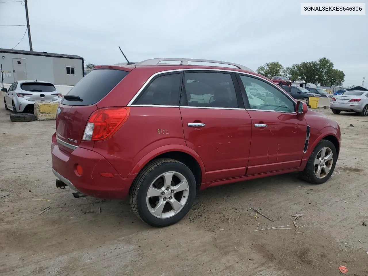 3GNAL3EKXES646306 2014 Chevrolet Captiva Lt