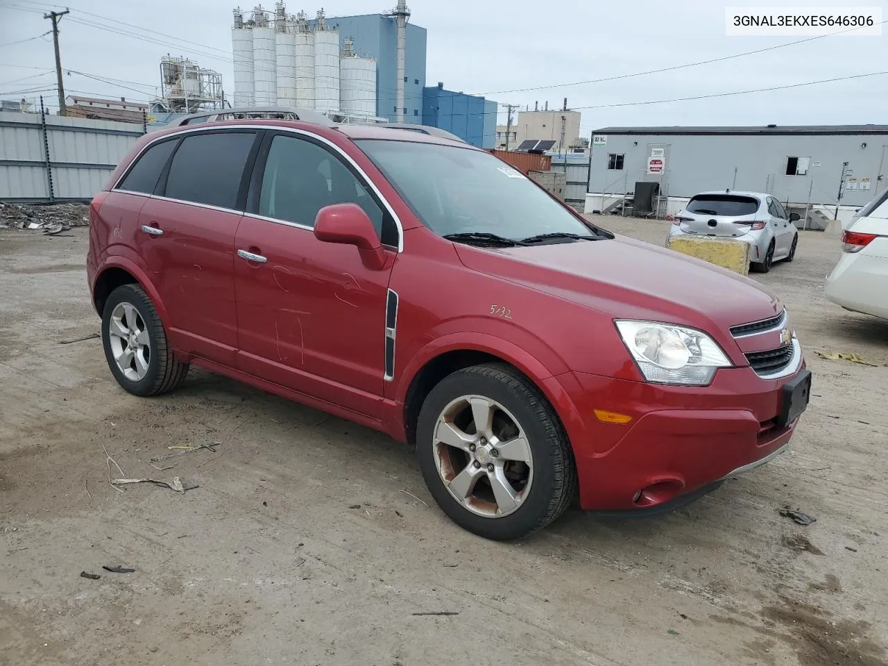 2014 Chevrolet Captiva Lt VIN: 3GNAL3EKXES646306 Lot: 73176864