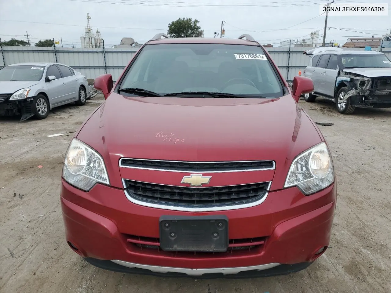 2014 Chevrolet Captiva Lt VIN: 3GNAL3EKXES646306 Lot: 73176864