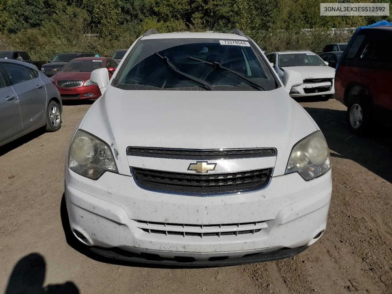 2014 Chevrolet Captiva Lt VIN: 3GNAL3EK3ES512592 Lot: 73379544