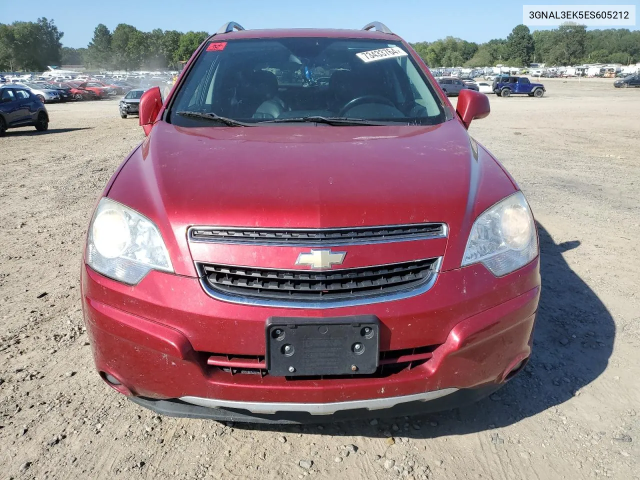 2014 Chevrolet Captiva Lt VIN: 3GNAL3EK5ES605212 Lot: 73433764