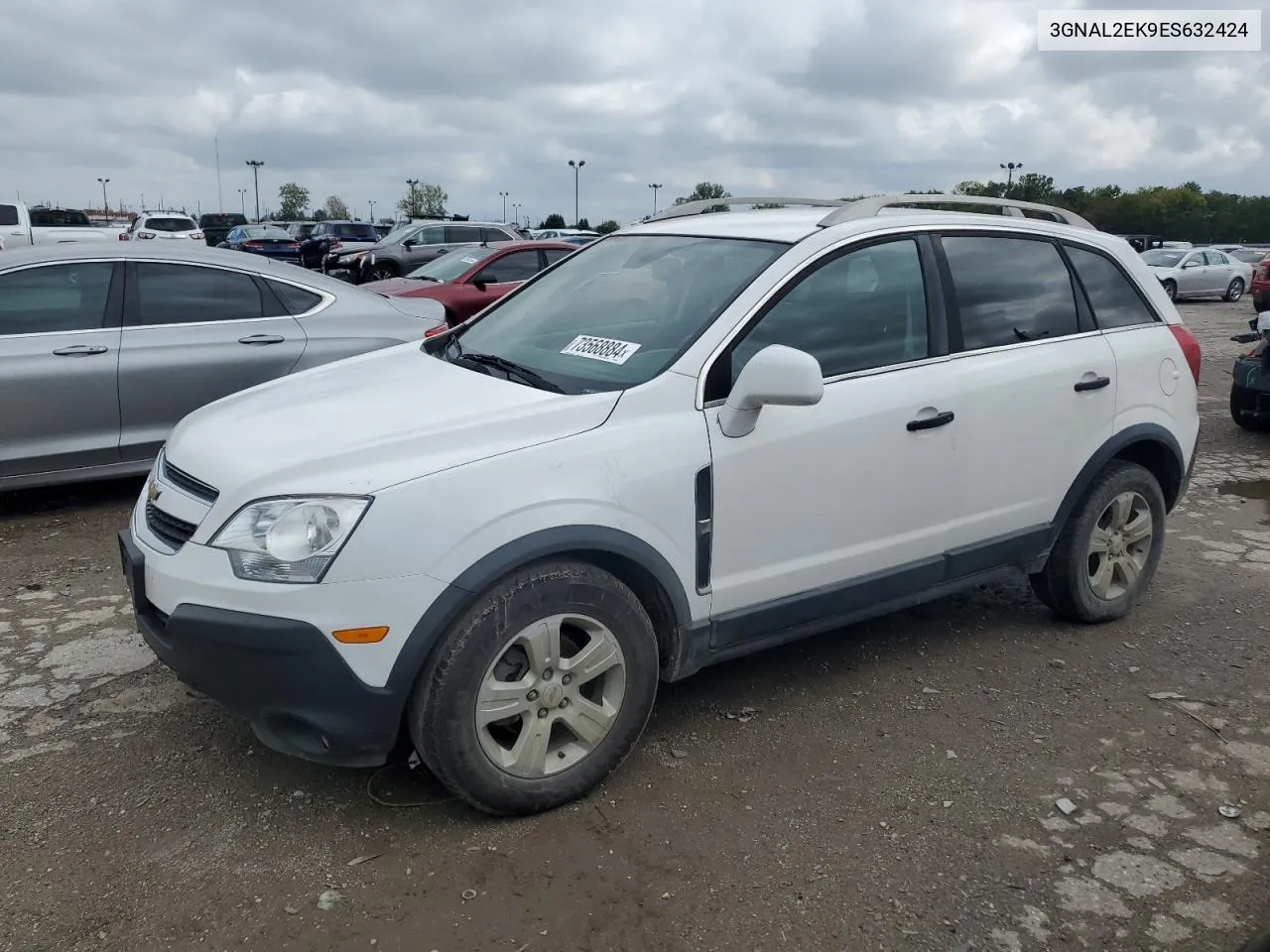 2014 Chevrolet Captiva Ls VIN: 3GNAL2EK9ES632424 Lot: 73568884