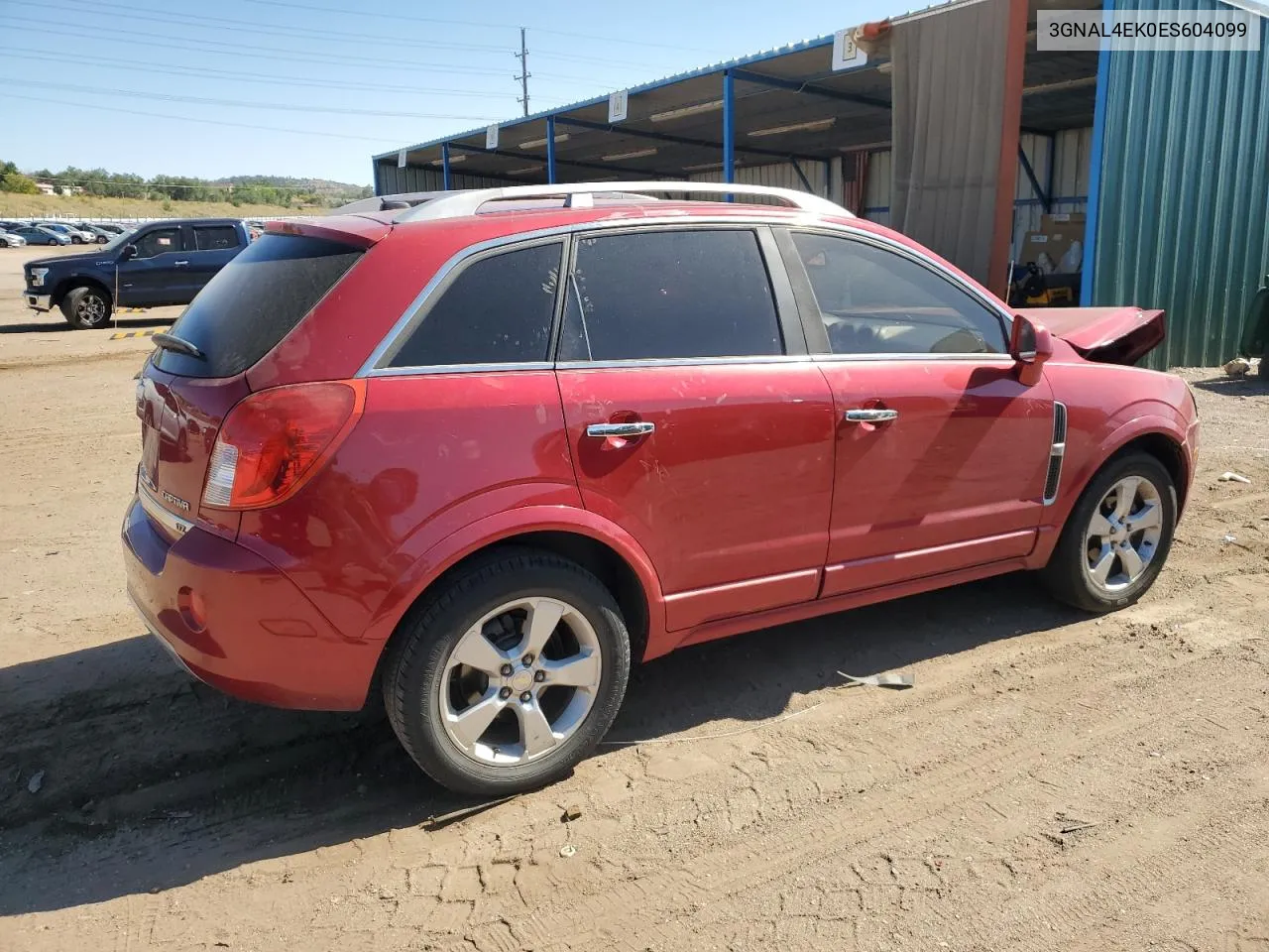 2014 Chevrolet Captiva Ltz VIN: 3GNAL4EK0ES604099 Lot: 73608464