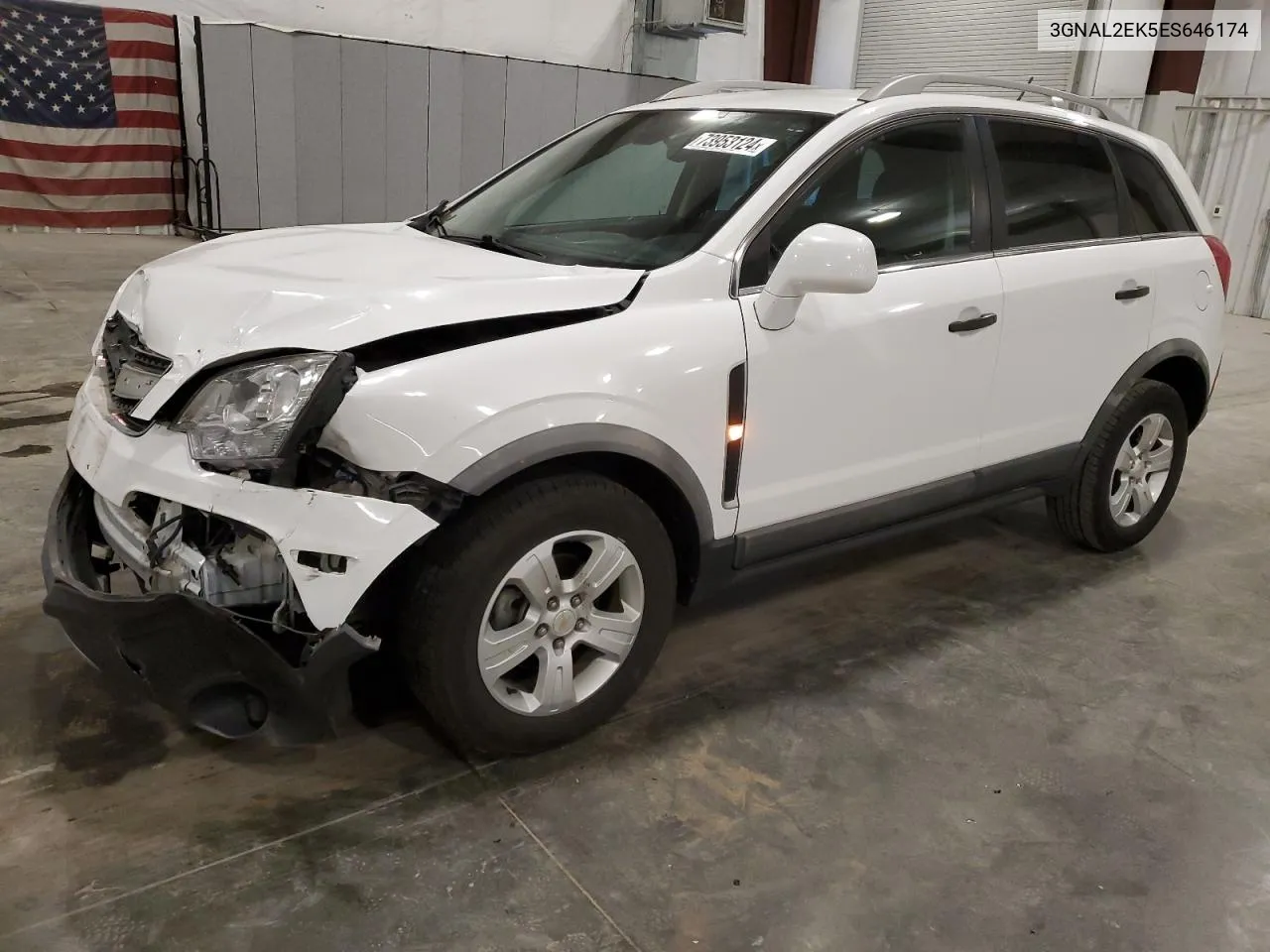 3GNAL2EK5ES646174 2014 Chevrolet Captiva Ls