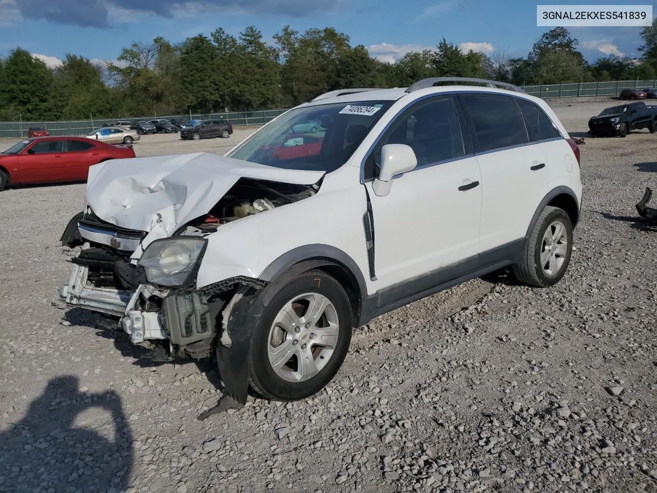 2014 Chevrolet Captiva Ls VIN: 3GNAL2EKXES541839 Lot: 74086294