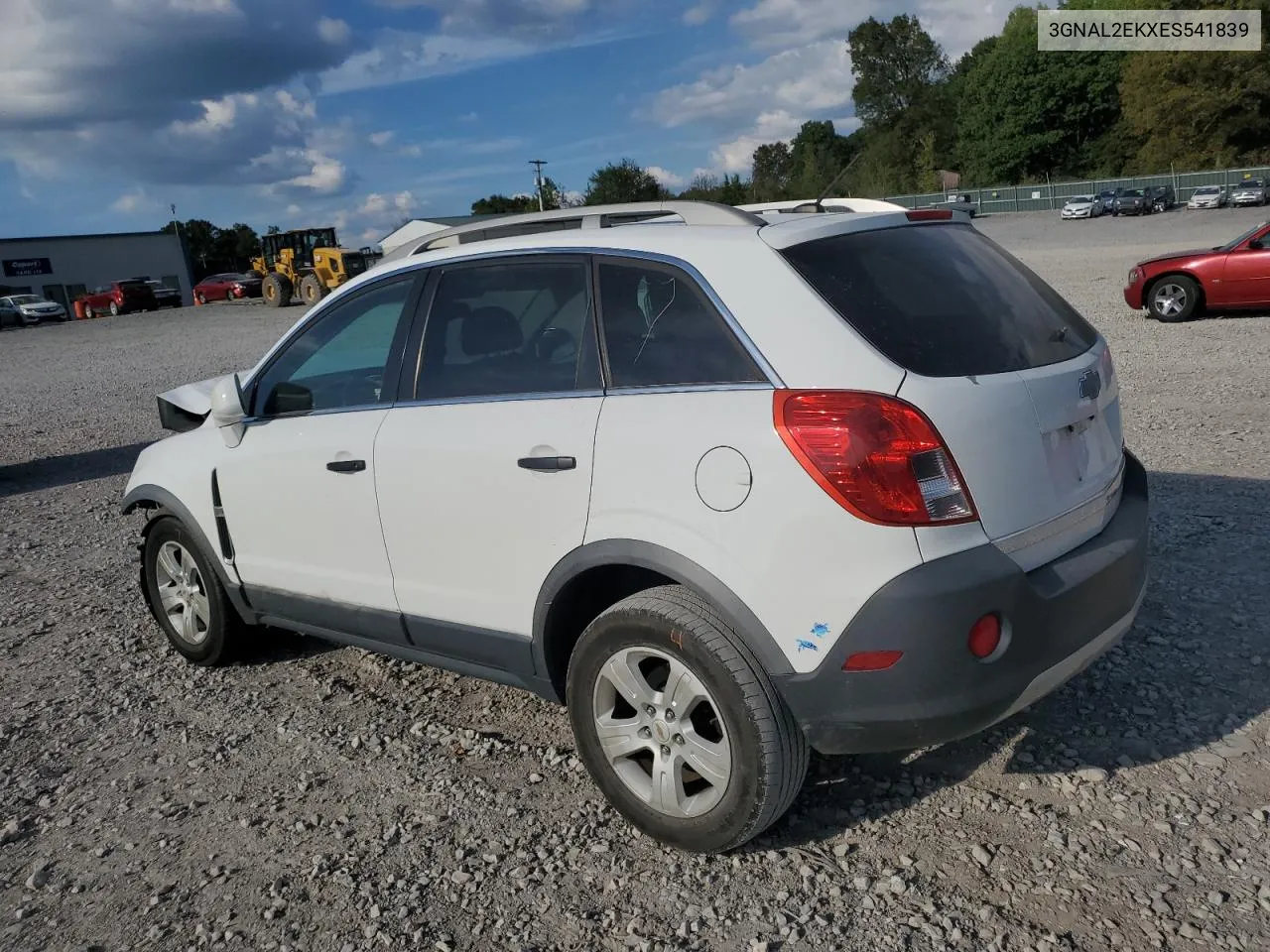 2014 Chevrolet Captiva Ls VIN: 3GNAL2EKXES541839 Lot: 74086294