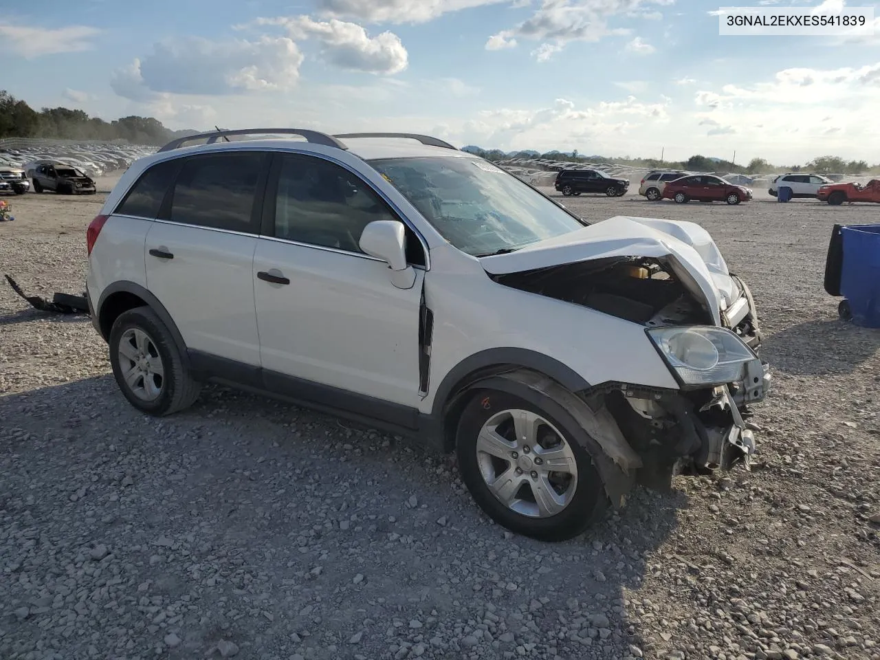 2014 Chevrolet Captiva Ls VIN: 3GNAL2EKXES541839 Lot: 74086294