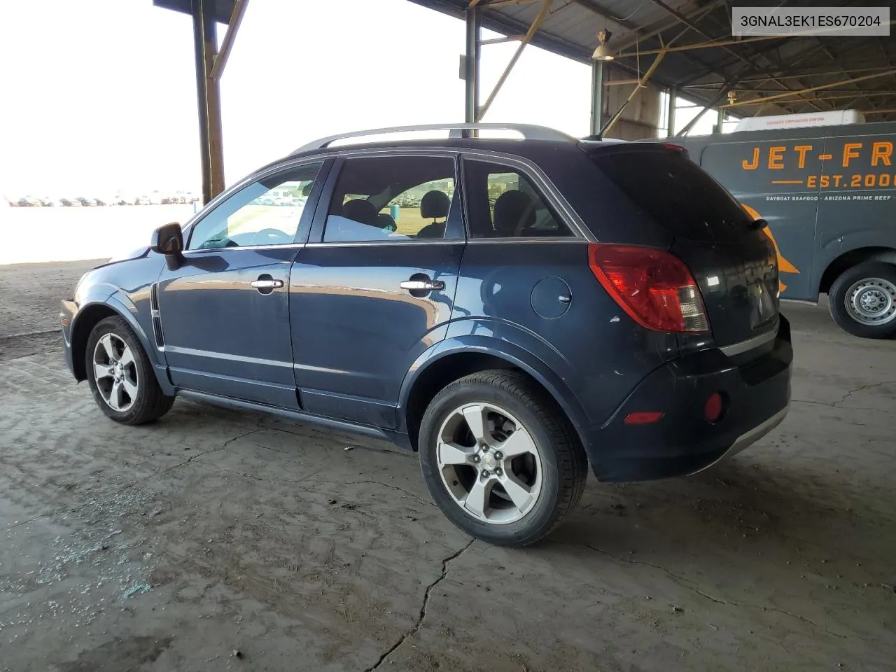 2014 Chevrolet Captiva Lt VIN: 3GNAL3EK1ES670204 Lot: 74365664