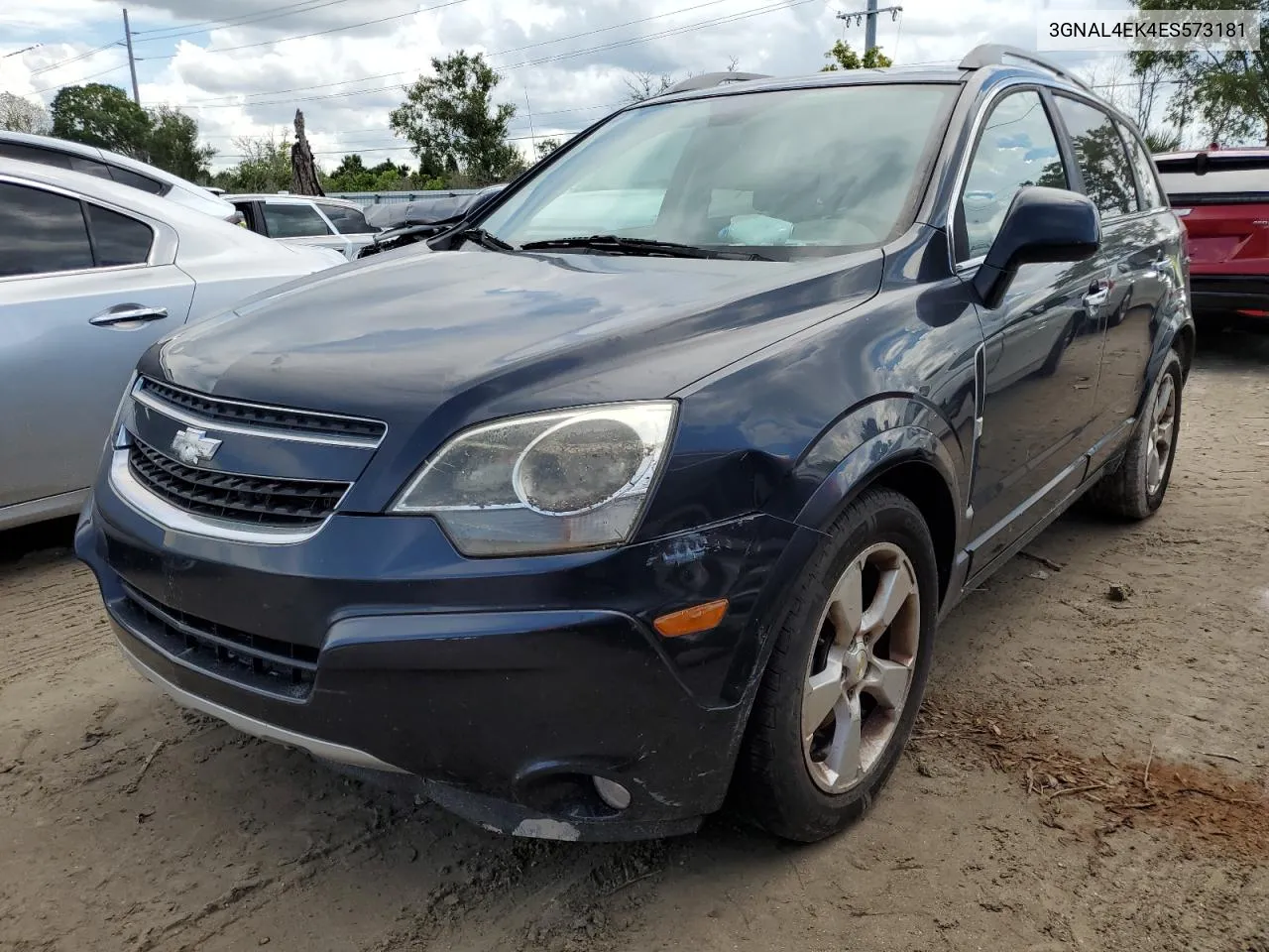 2014 Chevrolet Captiva Ltz VIN: 3GNAL4EK4ES573181 Lot: 74388154