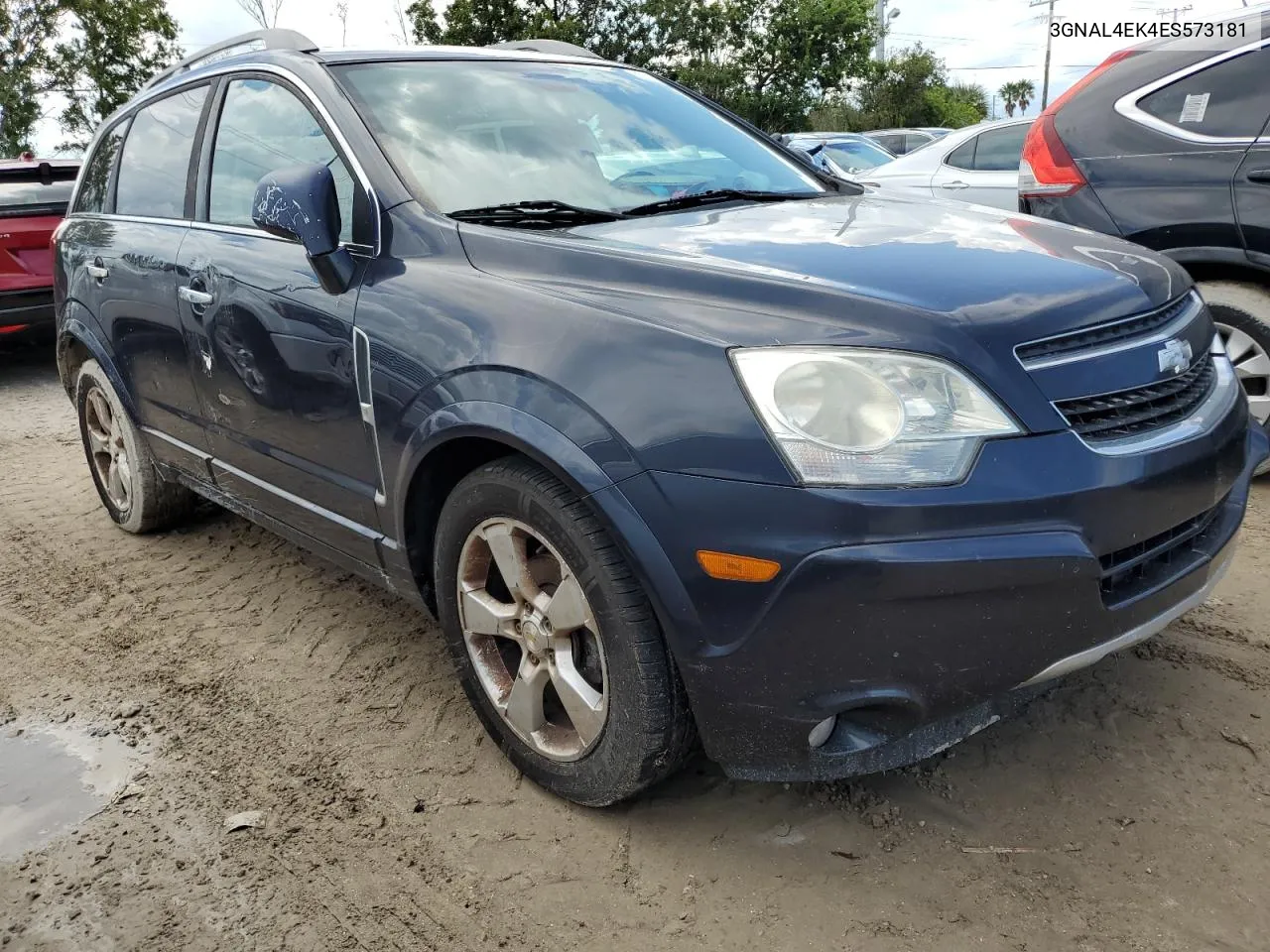 2014 Chevrolet Captiva Ltz VIN: 3GNAL4EK4ES573181 Lot: 74388154