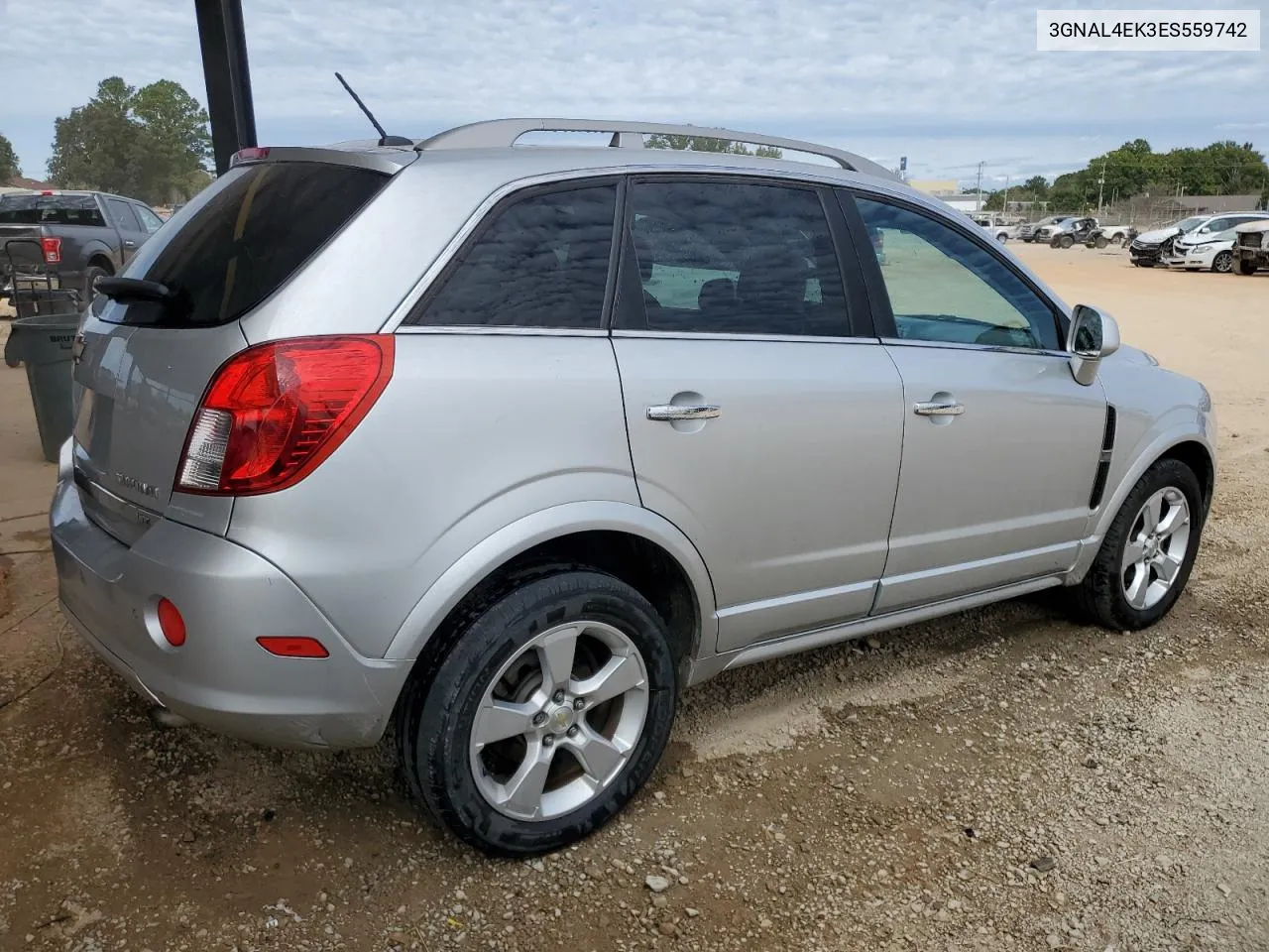 2014 Chevrolet Captiva Ltz VIN: 3GNAL4EK3ES559742 Lot: 74772394