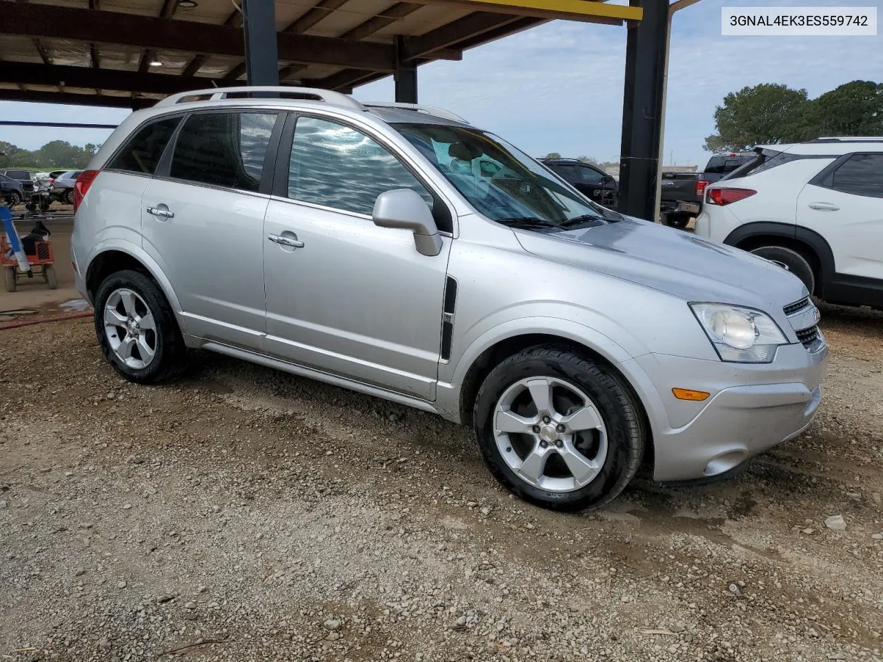 2014 Chevrolet Captiva Ltz VIN: 3GNAL4EK3ES559742 Lot: 74772394