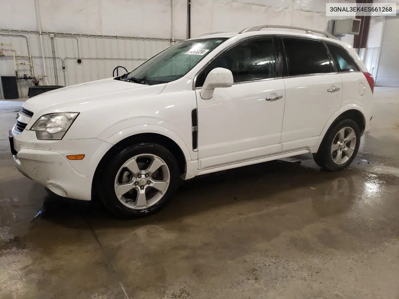 2014 Chevrolet Captiva Lt VIN: 3GNAL3EK4ES661268 Lot: 74895224