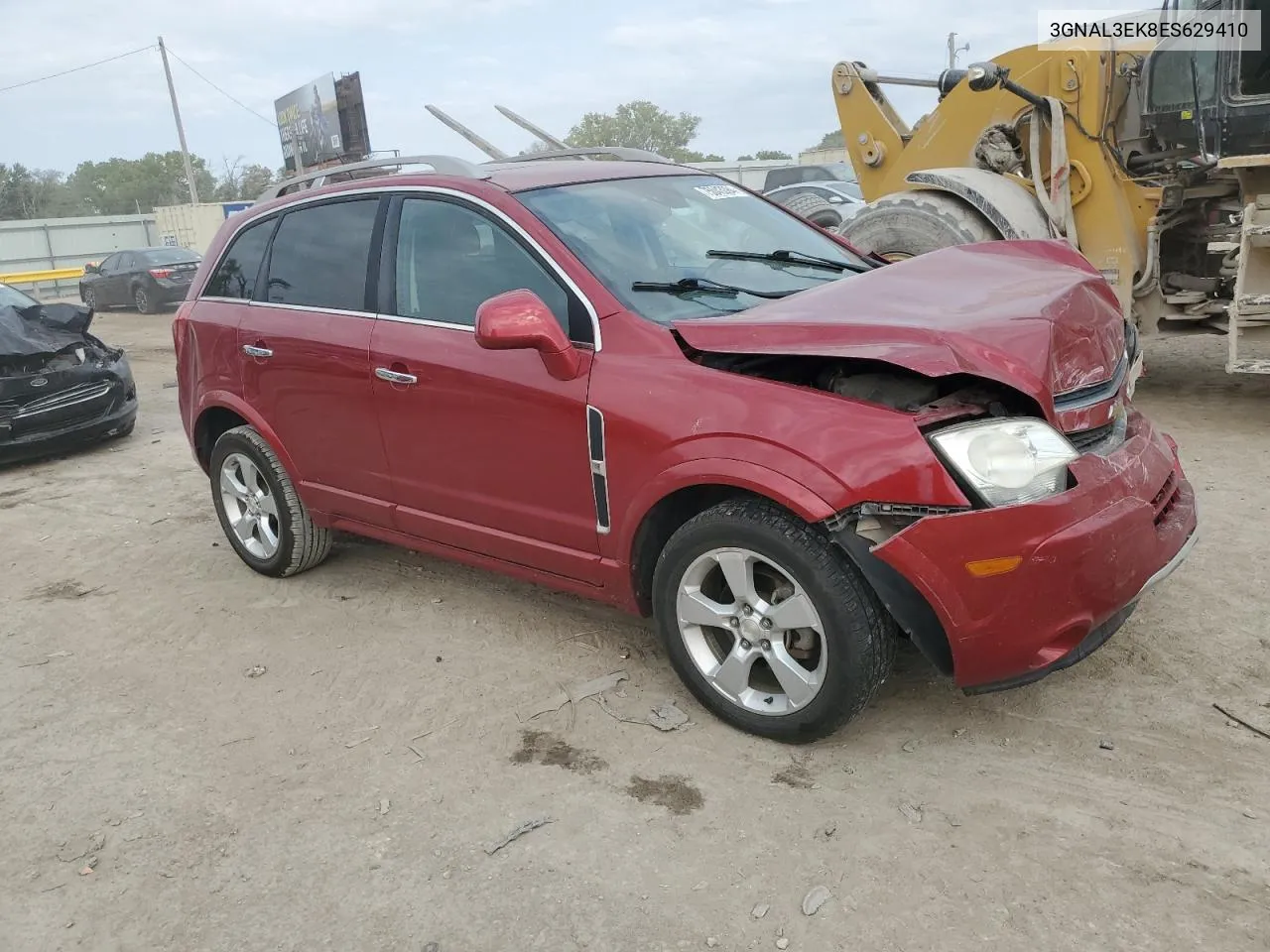 2014 Chevrolet Captiva Lt VIN: 3GNAL3EK8ES629410 Lot: 75043084