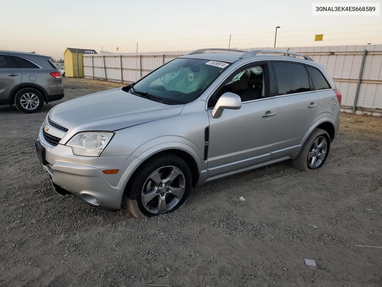 2014 Chevrolet Captiva Lt VIN: 3GNAL3EK4ES668589 Lot: 75056914