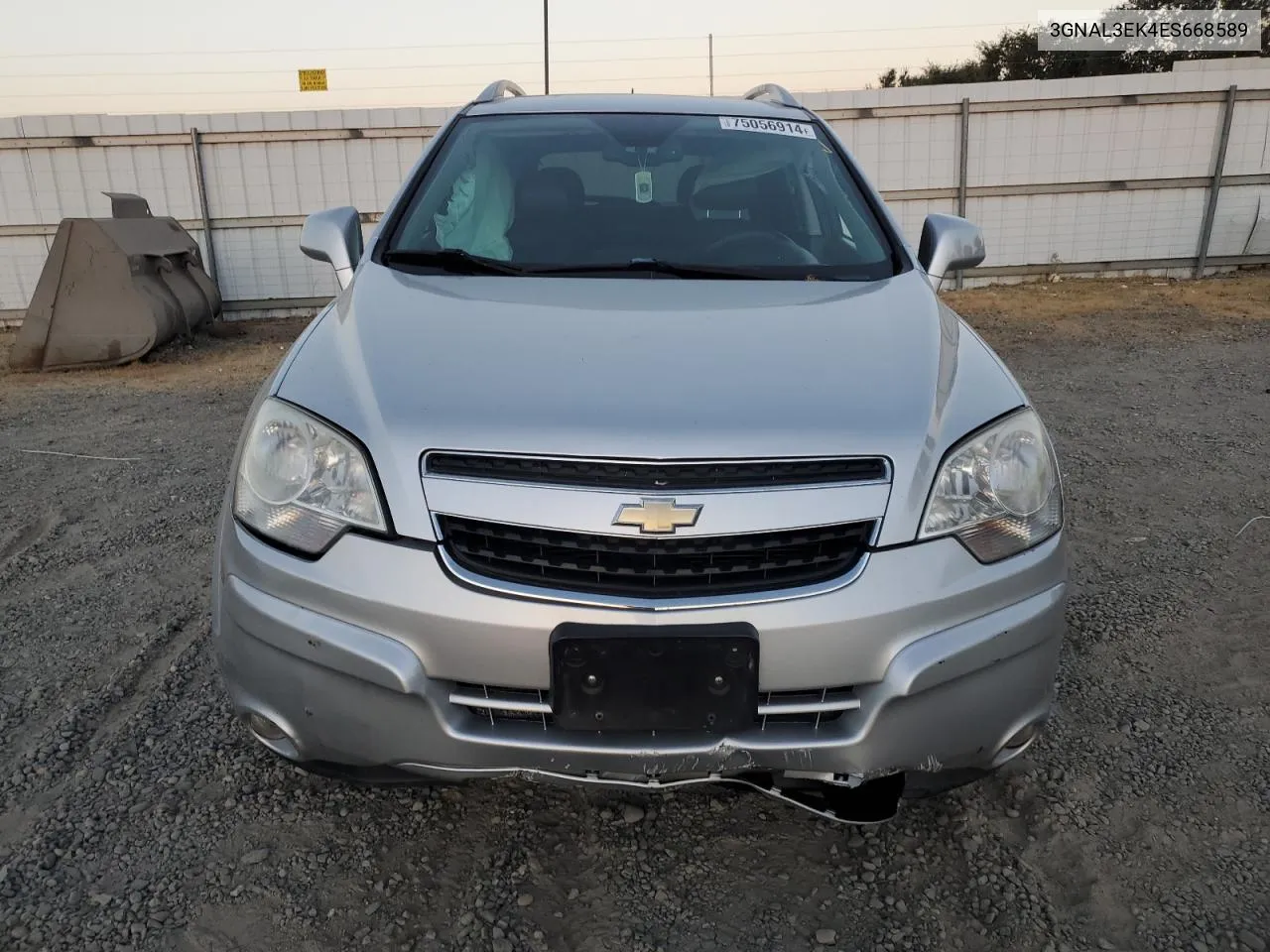 2014 Chevrolet Captiva Lt VIN: 3GNAL3EK4ES668589 Lot: 75056914