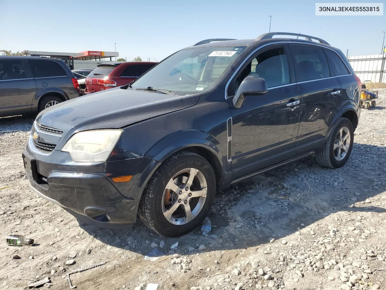 2014 Chevrolet Captiva Lt VIN: 3GNAL3EK4ES553815 Lot: 75182794