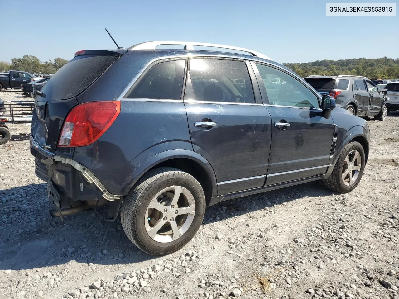 2014 Chevrolet Captiva Lt VIN: 3GNAL3EK4ES553815 Lot: 75182794