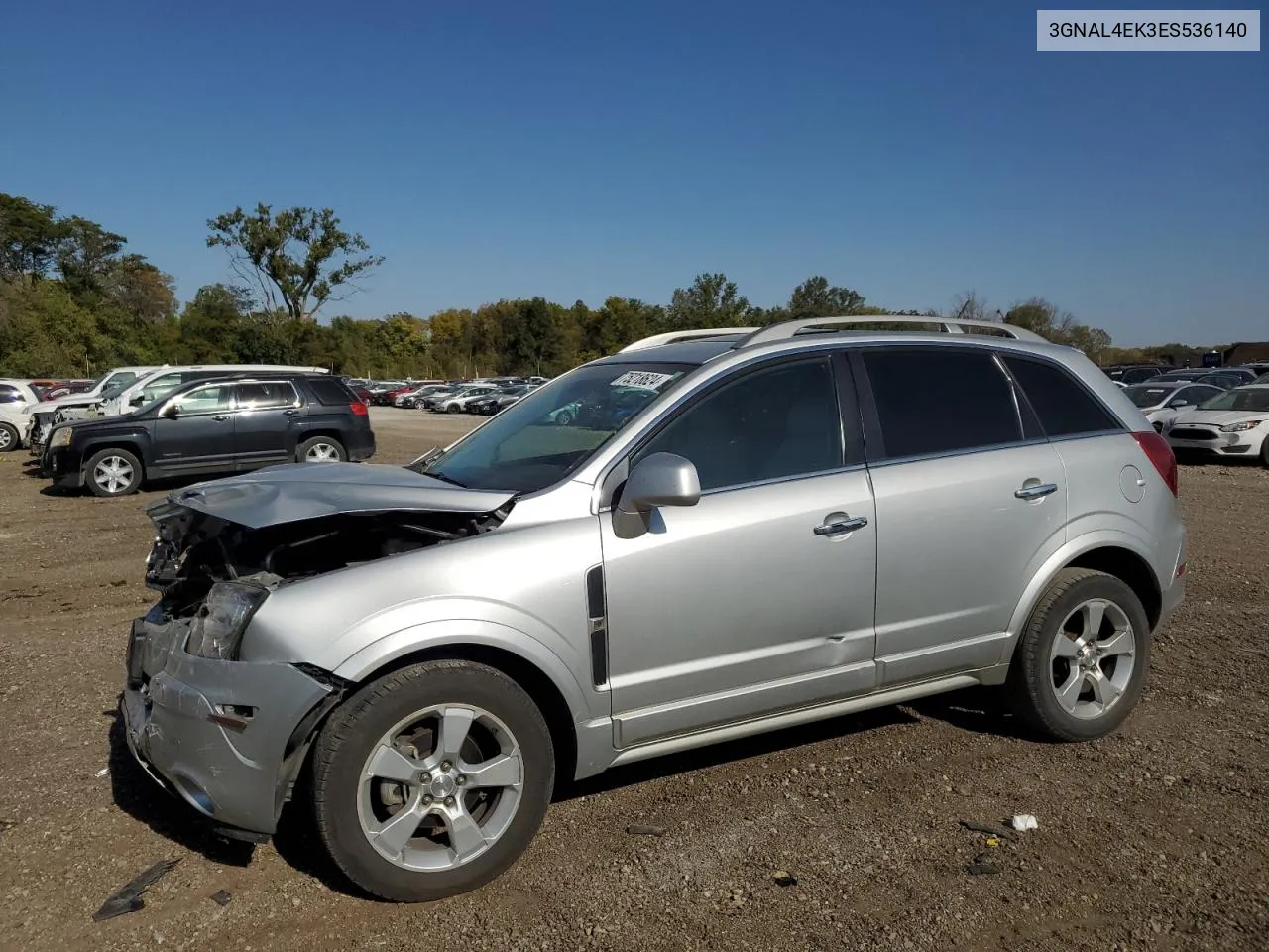 2014 Chevrolet Captiva Ltz VIN: 3GNAL4EK3ES536140 Lot: 75218624