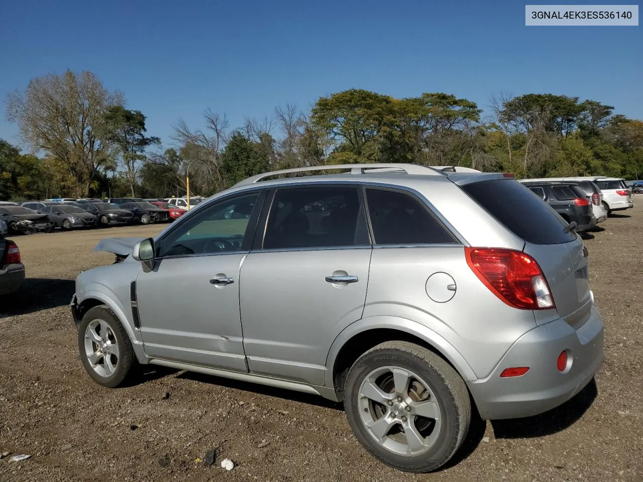 2014 Chevrolet Captiva Ltz VIN: 3GNAL4EK3ES536140 Lot: 75218624