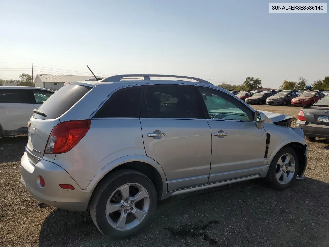 2014 Chevrolet Captiva Ltz VIN: 3GNAL4EK3ES536140 Lot: 75218624