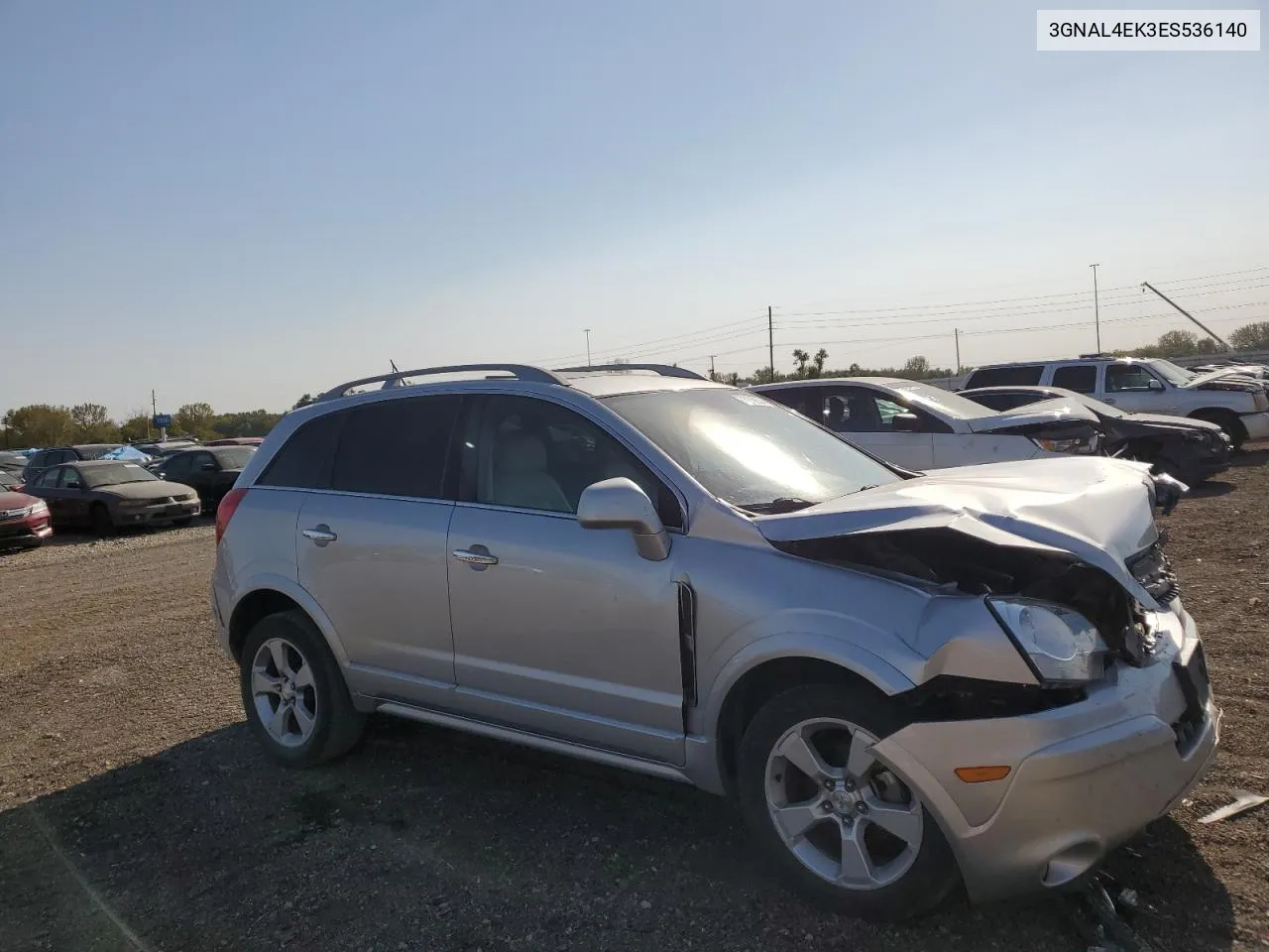 2014 Chevrolet Captiva Ltz VIN: 3GNAL4EK3ES536140 Lot: 75218624