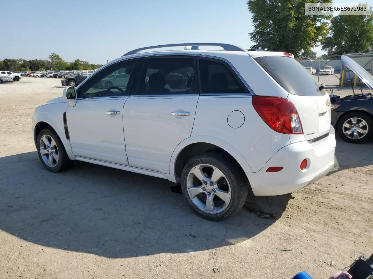 2014 Chevrolet Captiva Lt VIN: 3GNAL3EK6ES672983 Lot: 75285464