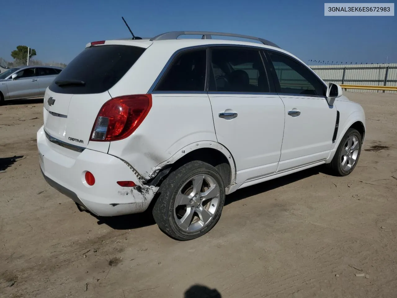 2014 Chevrolet Captiva Lt VIN: 3GNAL3EK6ES672983 Lot: 75285464