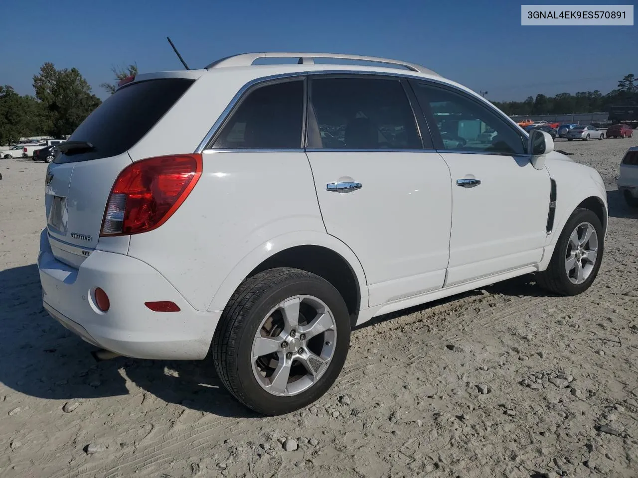 2014 Chevrolet Captiva Ltz VIN: 3GNAL4EK9ES570891 Lot: 75289344