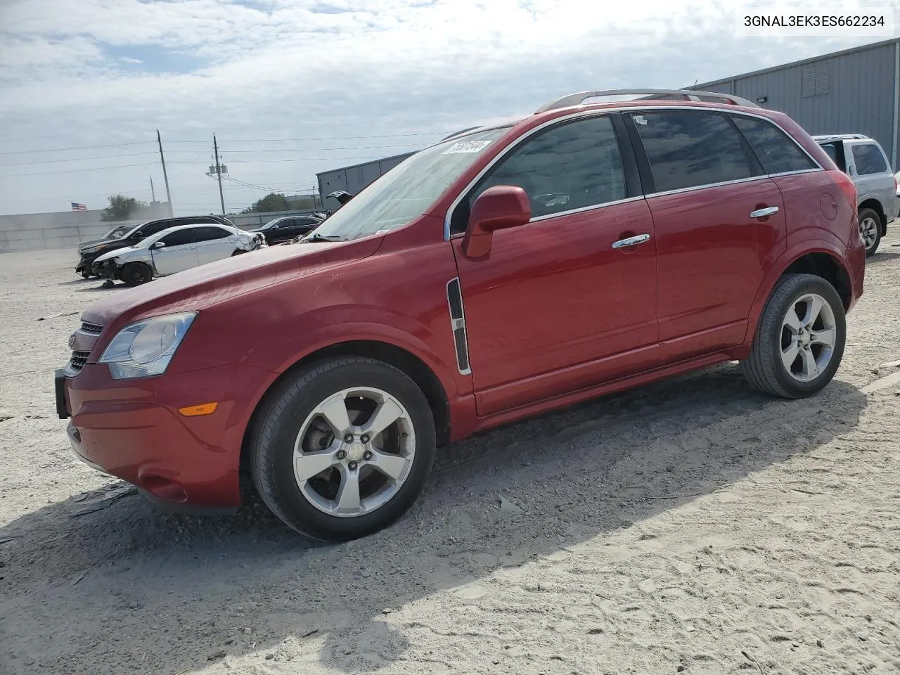 2014 Chevrolet Captiva Lt VIN: 3GNAL3EK3ES662234 Lot: 75501544