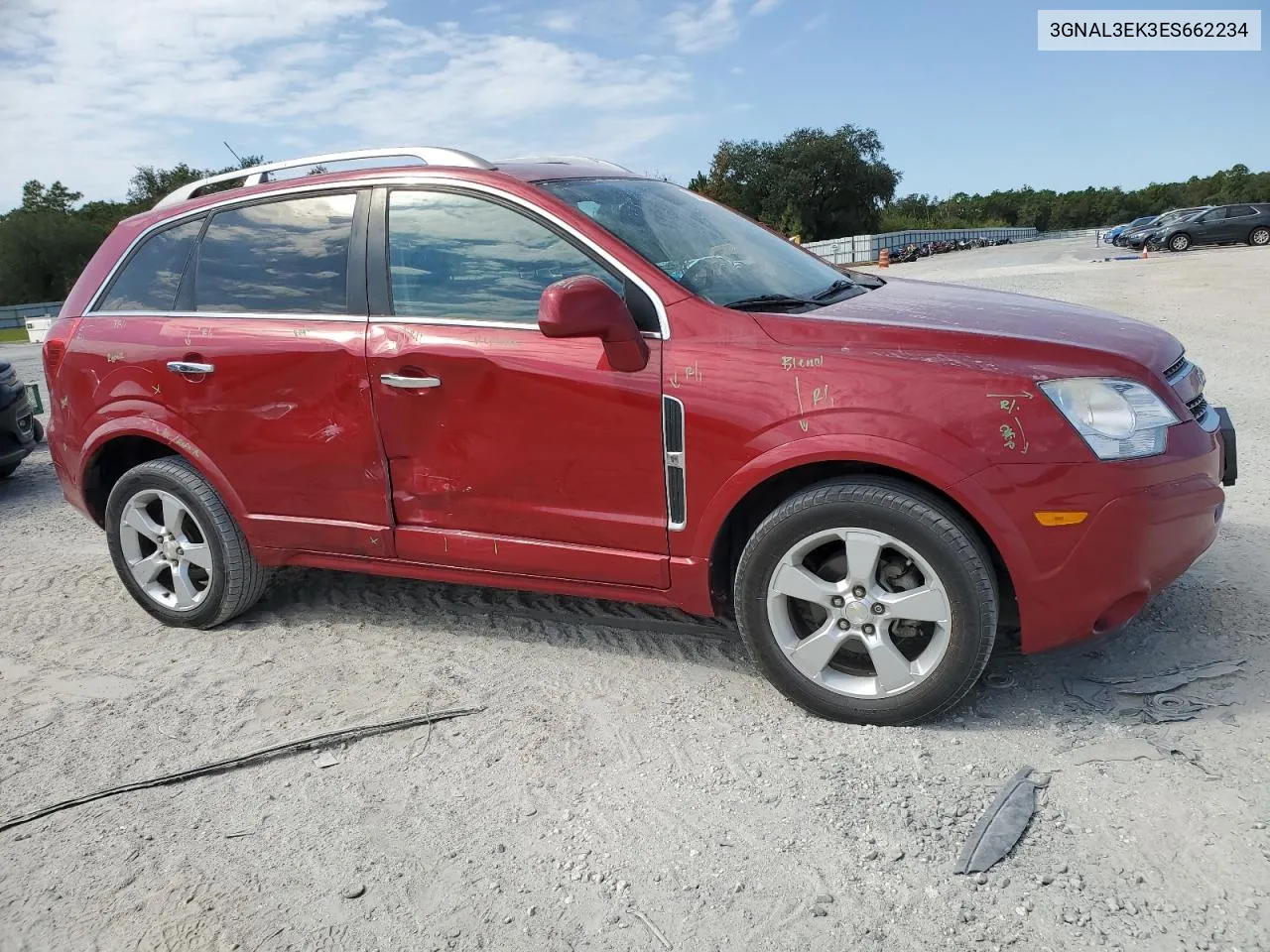 3GNAL3EK3ES662234 2014 Chevrolet Captiva Lt