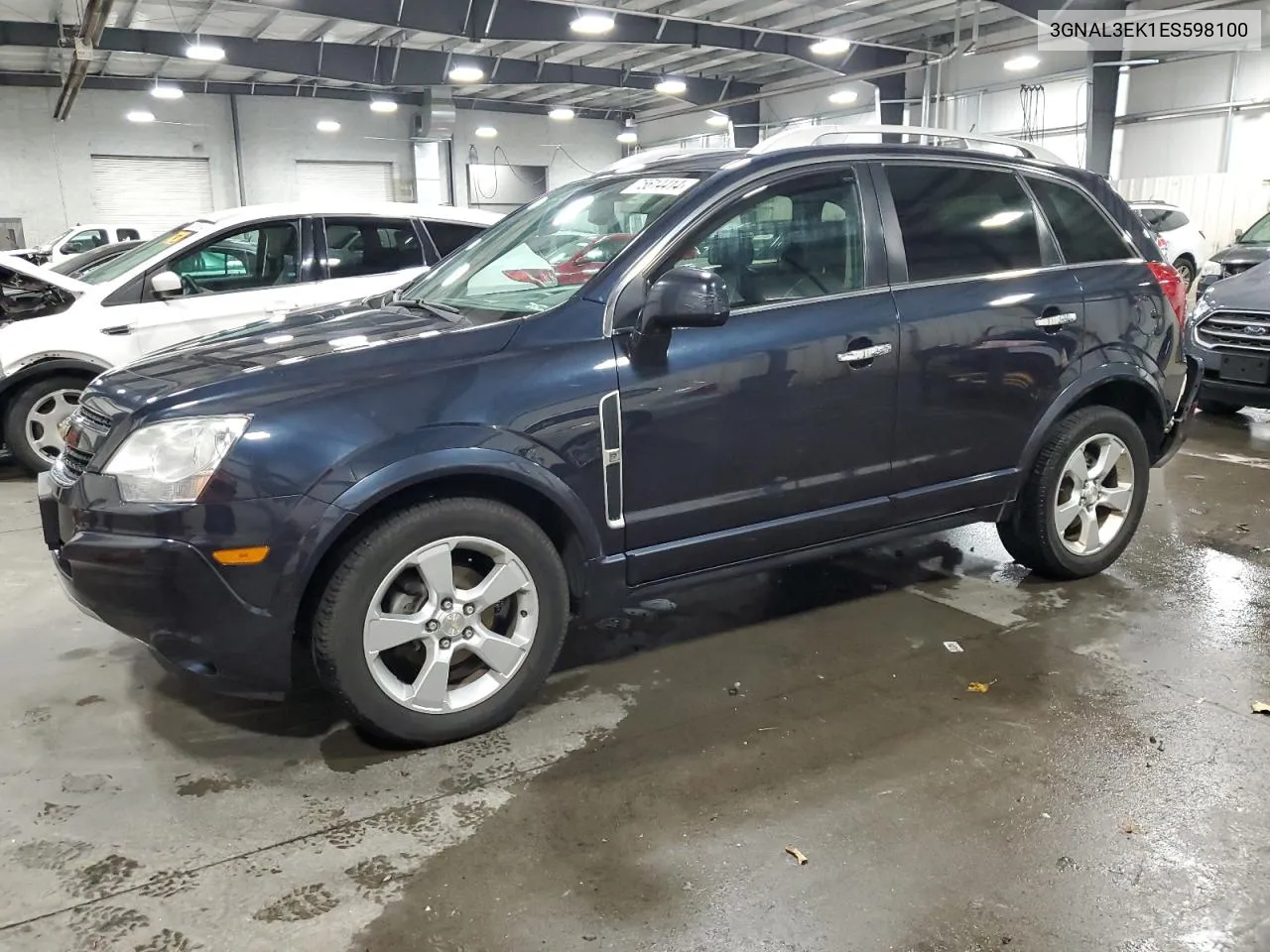 2014 Chevrolet Captiva Lt VIN: 3GNAL3EK1ES598100 Lot: 75614414